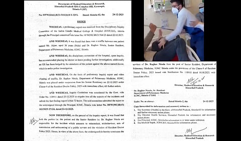 Official termination papers 