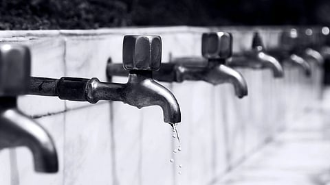 An image of water taps.
