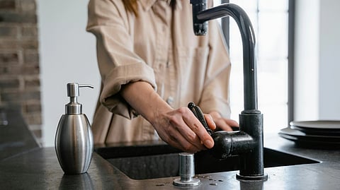 An image of a water tap.