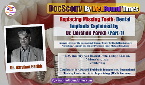Banner for DocScopy Interview of Dr. Darshan Parikh