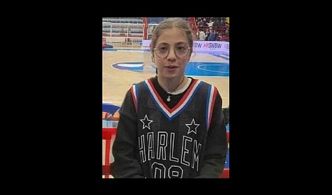 Sofia Di Vico in her jersey 