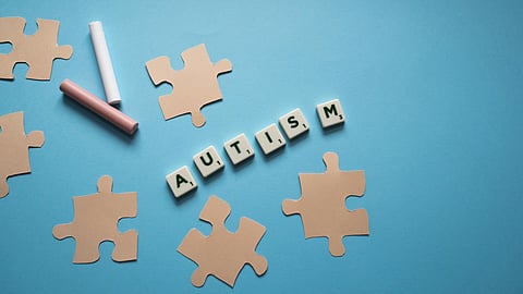 Autism in blocks.
