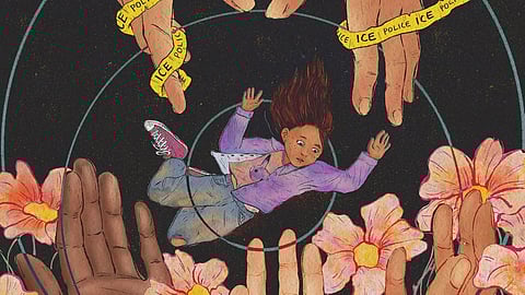 An illustration image of immigrant Guardianship 