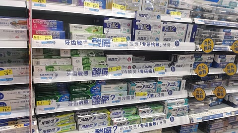 toothpaste for sensitive teeth.