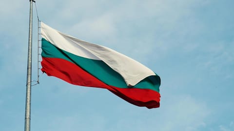 Flag of Bulgaria.