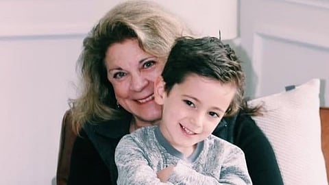 Dawn with her child.