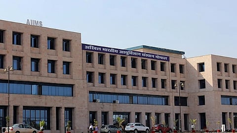 AIIMS Bhopal building.