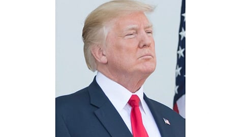 Image of US President Donald Trump.