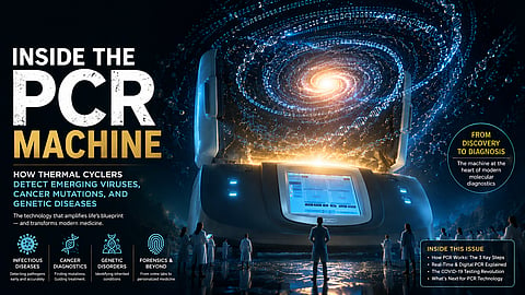 Magazine style hero image for PCR Machine