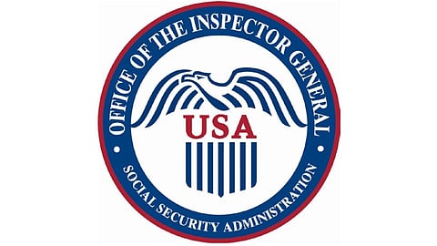 Seal of the Social Security Administration’s Office of the Inspector General.