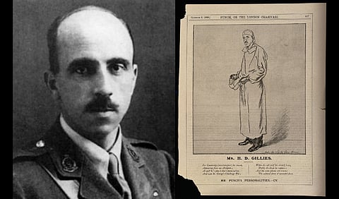 Sir Harold Delf Gillies, a famous plastic surgeon