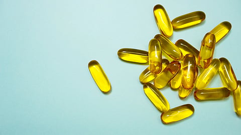 Image of fish oil tablets.