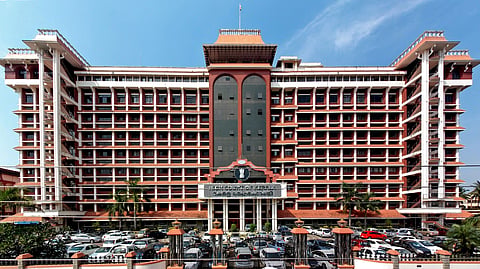 An image of the Kerala High Court building in Kochi.