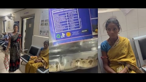 Russell's viper bit Odisha woman brought to the hospital with the snake in a bottle.