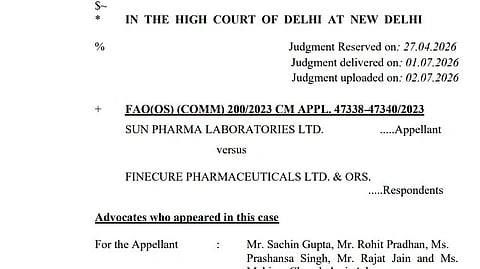 The high court document.