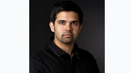 Dr. Chaturvedi in black shirt.