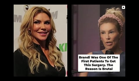 Brandi Glanville on her podcast