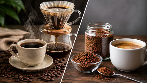 Filtered Coffee vs Instant Coffee