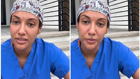 Dr. Karishma Reddy responds to racist comments after viral bindi video on Instagram.