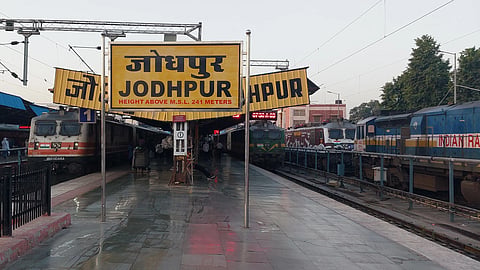 Jodhpur Railway Station in Rajasthan linked to the CBI probe into alleged railway medical reimbursement fraud case.