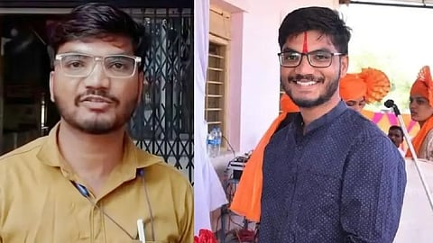 Dr. Rajendra Rupnavar wearing brown and blue shirts 