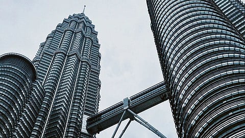 Twin Towers before the 9/11 attack
