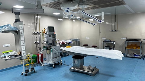 Operation theatre set up in a hospital