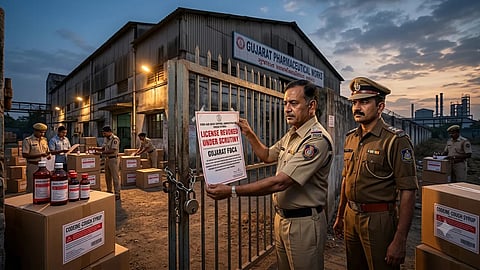 Police seizing illegal health care facilities smuggling fake medicine