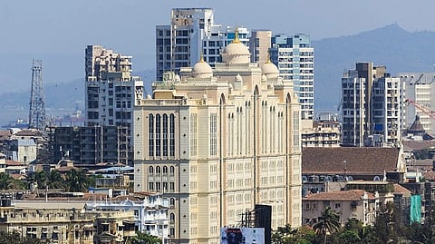 White building of Saifee Hospital
