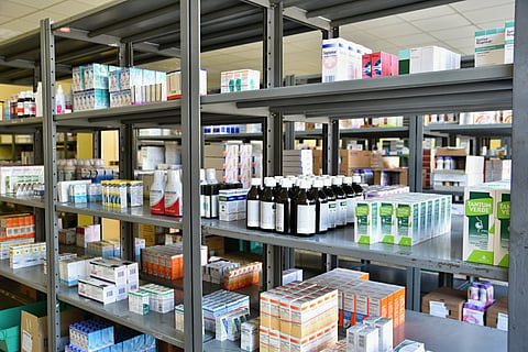 warehouse of pharmacy