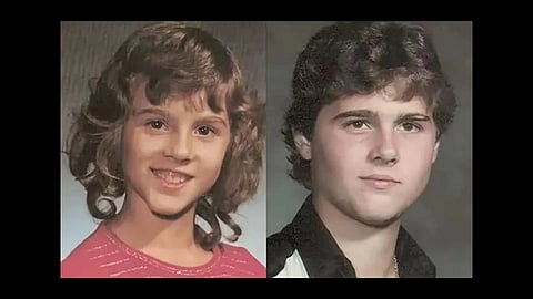 Brenda as a child and David Reimer as an adult