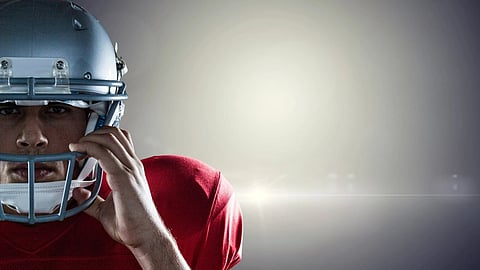 american football player