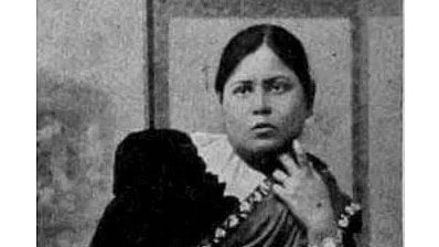 Dr. Jamini Sen in a black and white picture.