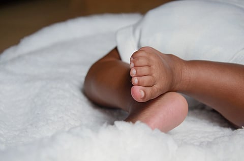 newborn feet