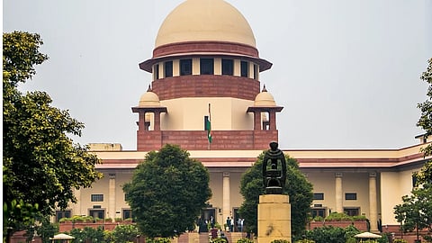 Central Wing of the Supreme Court of India where the Chief Justice's courtroom is situated