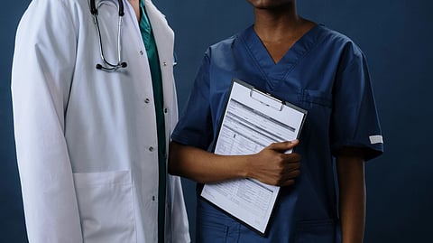 doctors in scrubs 