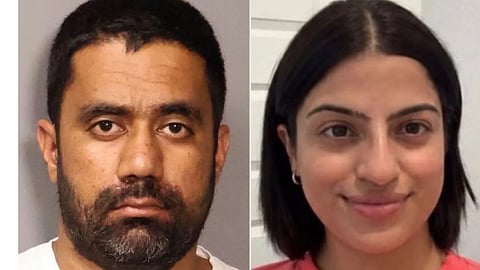 Portrait of Jasmine Aujla and Gurinder Gill
