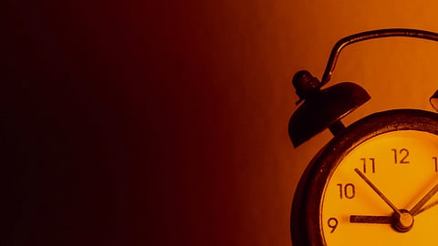 clock in the dark