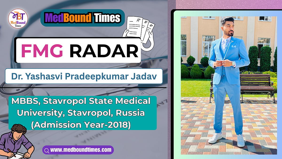 FMG Radar - Dr. Yashasvi Pradeepkumar Jadav