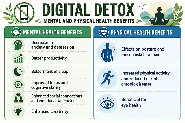 Digital Detox: strategies, Mental and Physical Health Benefits