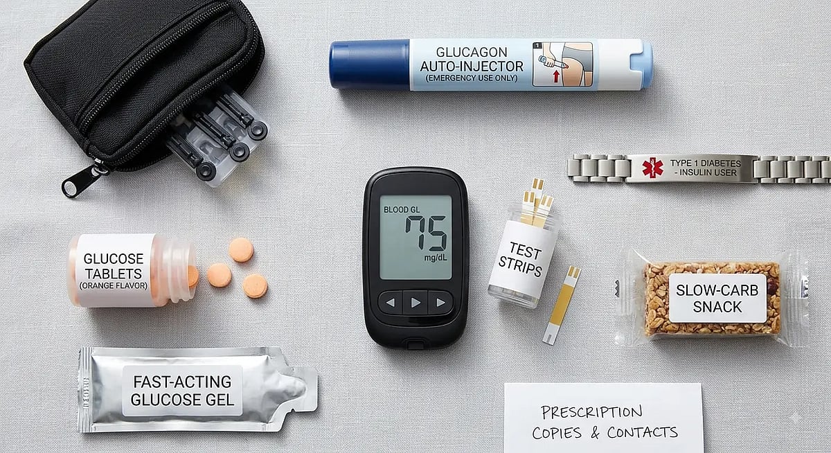 Diabetes Emergency Kit: Complete 2026 Checklist
