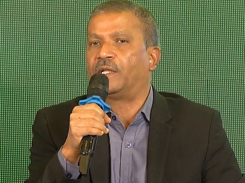 সংলাপে বক্তব্য দিচ্ছেনআসিফ নজরুল।&nbsp;