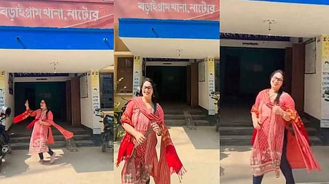 থানার ফটকে টিকটক ভিডিও, আ.লীগ নেত্রী গ্রেপ্তার