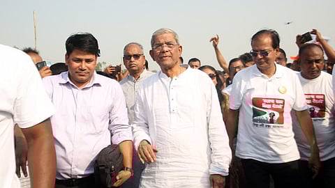 ১৫ বছরে আ.লীগ তিস্তার একফোঁটা পানি আনতে পারেনি- মির্জা ফখরুল