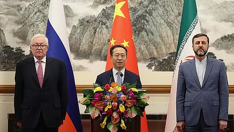 বেইজিং, রাশিয়া ও তেহরানের বৈঠকে ইরানের পারমাণবিক আলোচনা পুনরায় শুরুর আশা