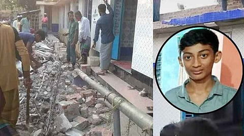 মসজিদের পিলার ধসে কিশোরের মর্মান্তিক মৃত্যু