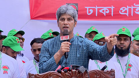 প্রাইভেট কার চালকদের শ্রমের স্বীকৃতি ও ইউনিয়নের অধিকার দিতে হবে: জোনায়েদ সাকি