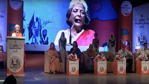 নারীরা মাথা উঁচু করলে গোটা দেশ মাথা উঁচু করে দাঁড়াতে পারবে: উপদেষ্টা শারমীন