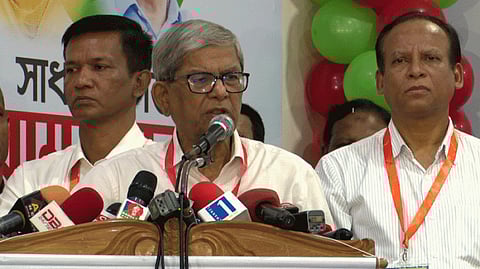 জুলাই সনদ স্বাক্ষর রাজনৈতিক ইতিহাসে অনন্য ঘটনা: ফখরুল

