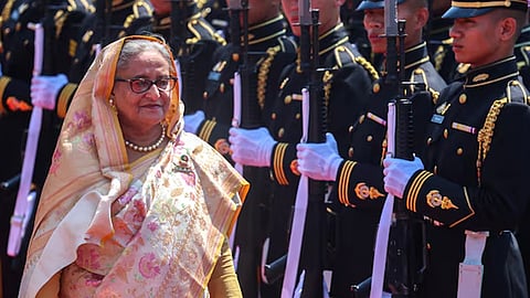 আওয়ামী লীগ ছাড়া নির্বাচনে গঠিত সরকারের অধীনে ‘দেশে ফিরবেন না’ শেখ হাসিনা